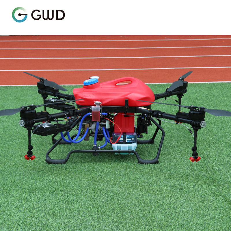 GWD-415H Long Range Remote Control Big Agricultural Drone Sprayer 15L Online Best Sale On Quadcopter Drones for pest control