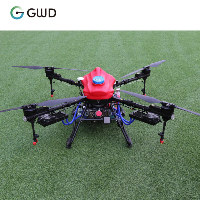 GWD-415H Long Range Remote Control Big Agricultural Drone Sprayer 15L Online Best Sale On Quadcopter Drones for pest control