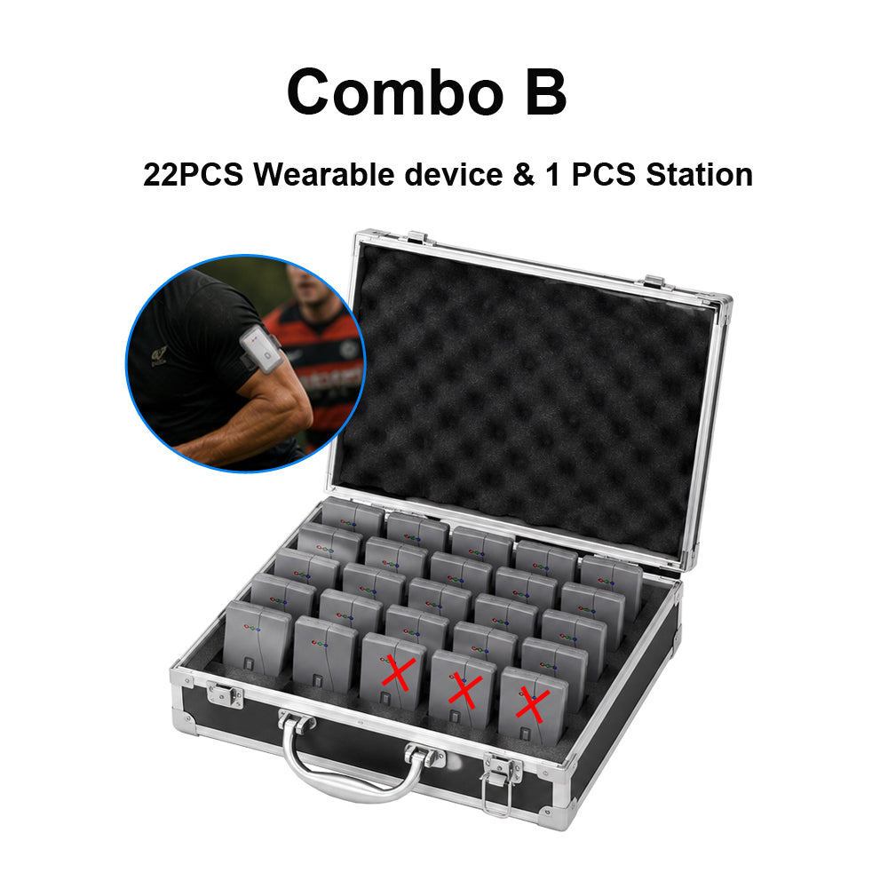 Professional 0.2 to 0.5 Meter Ultra High Accuracy Smart Analytics Platform Football Soccer Player Training GPS RTK Tracker