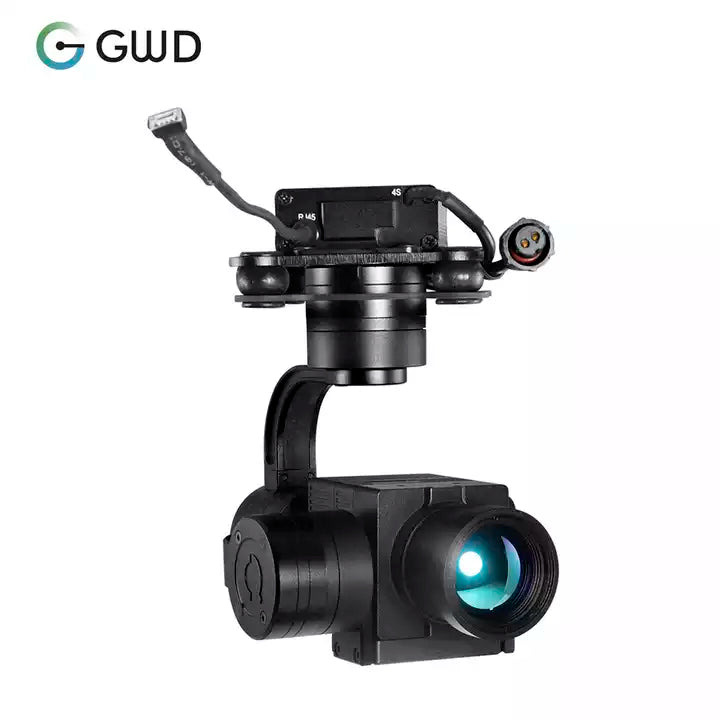 GWD-ZIR25T Custom UAV 25mm IR Single Thermal Imagining Sensor Gimbal Thermometry Tracking Night Vision Camera