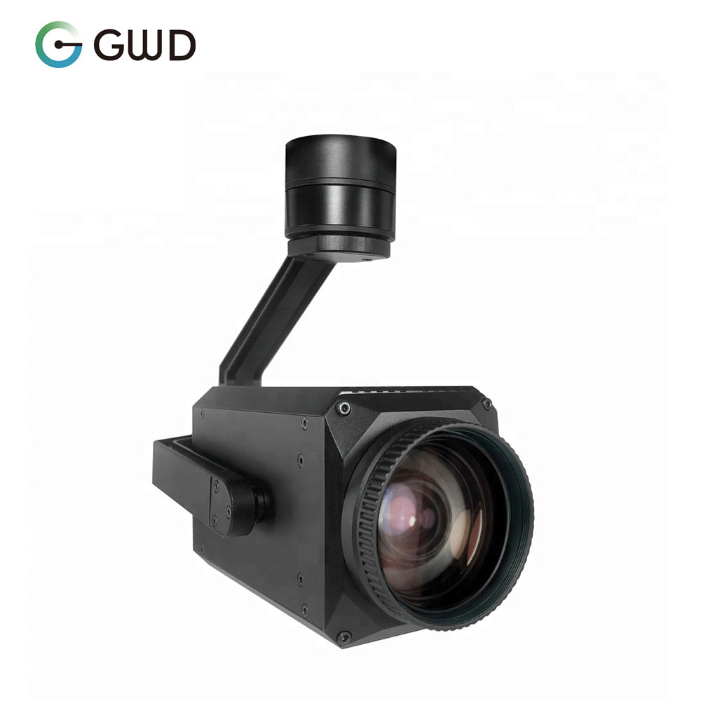 GWD-Z36T Cube 36x Optical Zoom Starlight Object Auto Tracking Stabilizer 3 Axis Flight Sports Drone Gimbal Camera For UAV