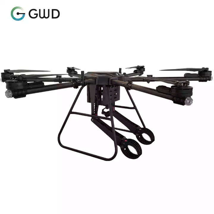 GWD-30D / GWD-30WD Remote Control 6 Axis 30KG Load Delivery Drone UAV With RTK And Drop System For Delivery
