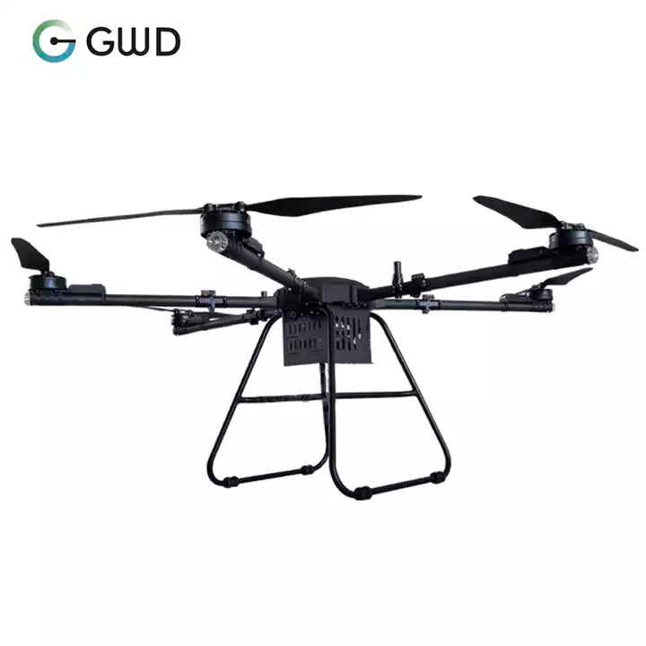 GWD-30D / GWD-30WD Remote Control 6 Axis 30KG Load Delivery Drone UAV With RTK And Drop System For Delivery