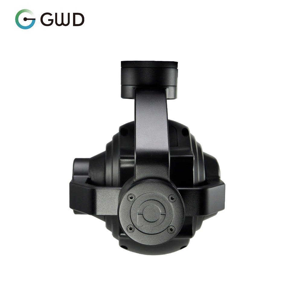 GWD-Q10T Ethernet Output TCP Control 1080p High Range Sports UAV Zoom Gimbal Camera 3 Axis Drone Object Auto Tracking Camera