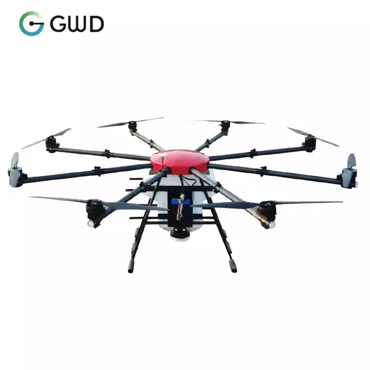 GWD-850S Heavy Lift 50L Huge 8 Axis Radio Control 50kg Payload Drone GPS Agriculture Sprayer Fertilizer Spraying UAV