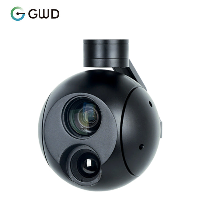 GWD-A10T Pro 10X AI Object Tracking EO+IR Dual Sensor Gimbal Camera For Drone