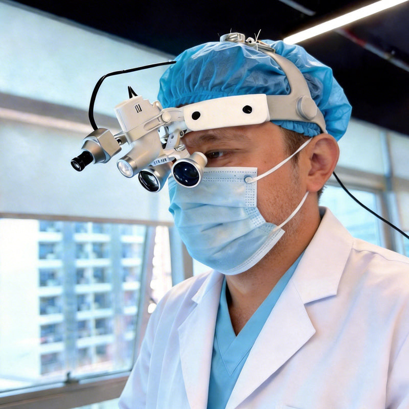 Portable Hand-free Manual Focus 4K 1080P HD Video Recording Glasses Small Size Action Dental Camera